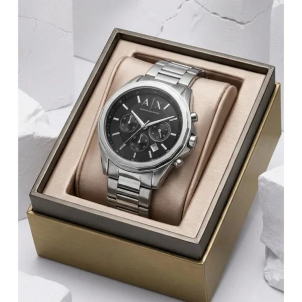 Armani Exchange Gunmetal Watch For Men Armani Exchange Gunmetal Watch For Men
