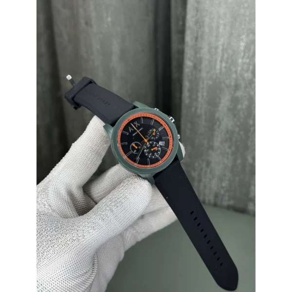 Armani Exchange Watch Green Black For Men