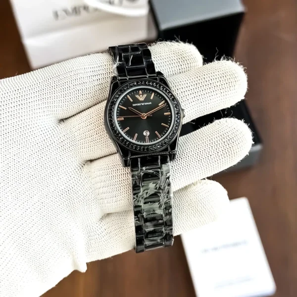Armani Watch Black For Women Armani Watch Black For Women