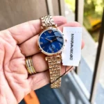 Armani Watch Rose Blue For Women