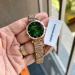 Armani Watch Rose Green For Women