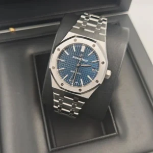 Audemars Piguet Royal Oak Watch Silver Blue For Men
