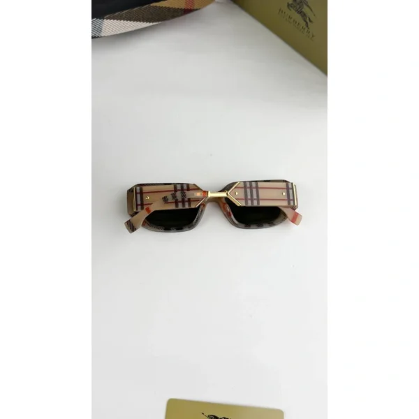 Burberry Sunglasses Gold Green For Men Burberry Sunglasses Gold Green For Men