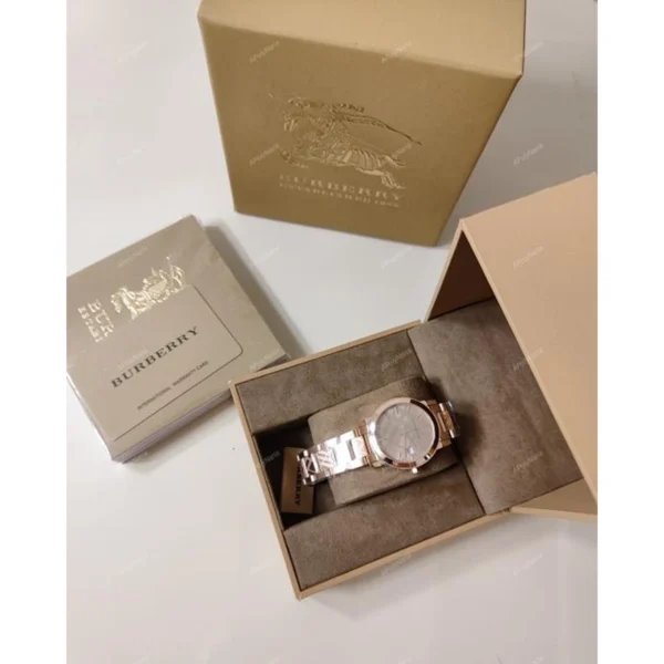 Burberry Watch Copper White For Women Burberry Watch Copper White For Women
