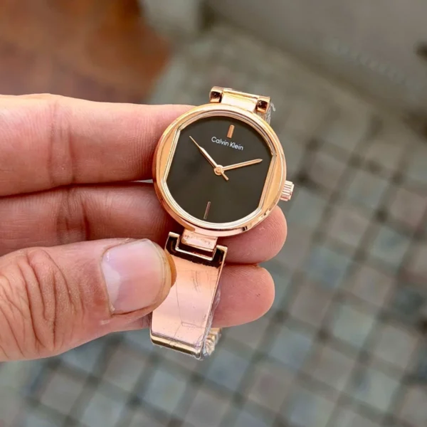 Calvin Klein Watch Rose Black For Women Calvin Klein Watch Rose Black For Women
