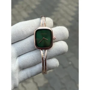 Calvin Klein Watch Rosegold Green For Women