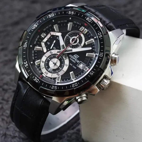 Casio Edifice Watch Black For Men Casio Edifice Watch Black For Men