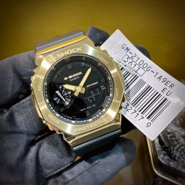 Casio G shock Gm2100 Watch Two Tone For Men Casio G shock Gm2100 Watch Two Tone For Men