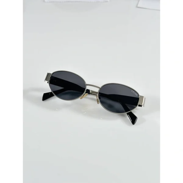 Celine 1006 Sunglass Silver Black For Women Celine 1006 Sunglass Silver Black For Women