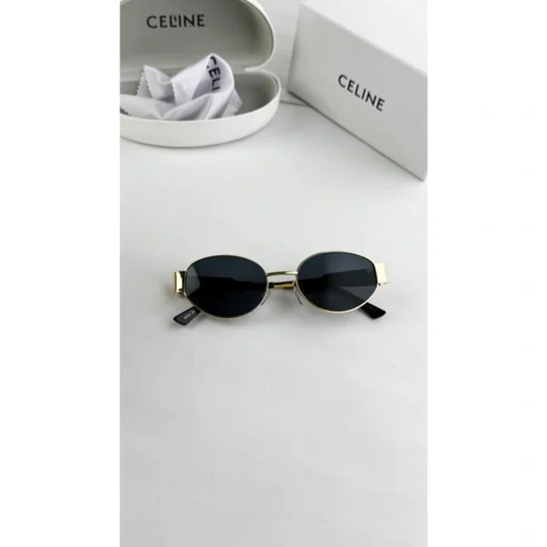 Celine Sunglasses Gold Black For Men Celine Sunglasses Gold Black For Men