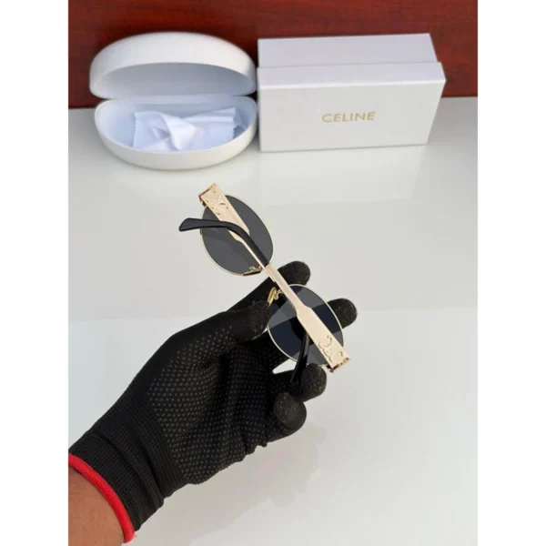 Celine Sunglasses Golden Black For Men Celine Sunglasses Golden Black For Men