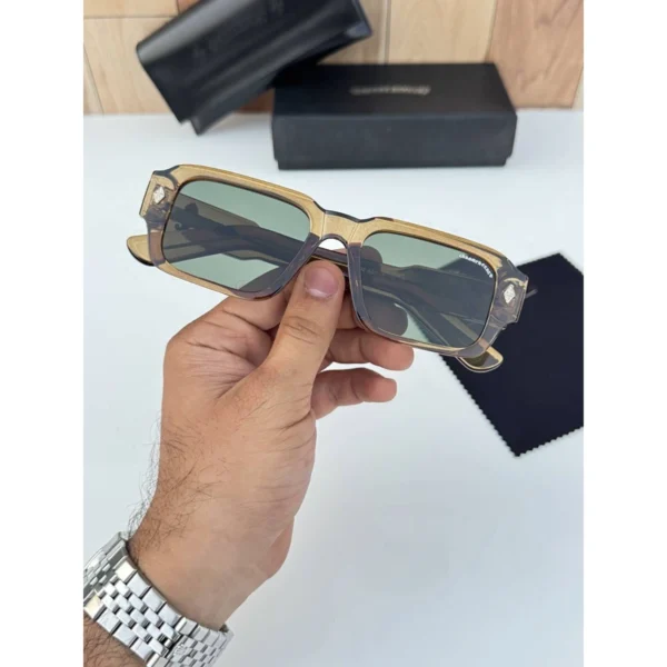 Chrome Heart Sunglasses Olive For Men Chrome Heart Sunglasses Olive For Men