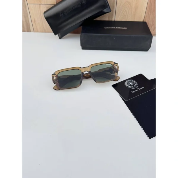 Chrome Heart Sunglasses Olive For Men Chrome Heart Sunglasses Olive For Men