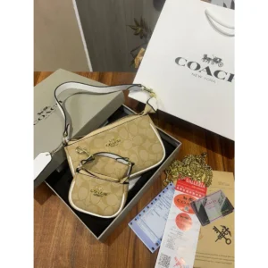 Coach Nolita Gift Set Sling Bag With Mini Sling Og Box Carry Bag For Women (BT30) - stayhit.in