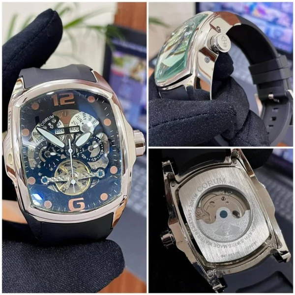 Corum Cup Challenge Watch Automatic Silver For Men Corum Cup Challenge Watch Automatic Silver For Men