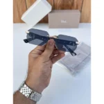 Dior Sunglasses Gold Black For Men