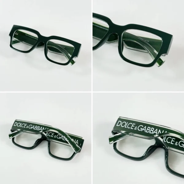 Dolce & Gabbana Frame Sunglass Water Green Day For Men