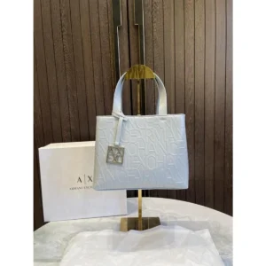 Elegant Armani Exchange Embossed Bag With Og Box For Women (BOT3986) - stayhit.in