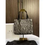 Elegant Armani Exchange Embossed Logo Bag With Og Box For Women (BOT3972) - stayhit.in