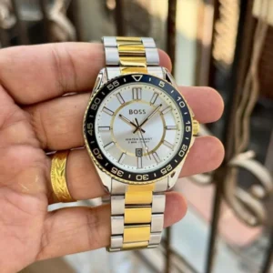 Elegant Boss Runner Watch Gold For Men (BOT3949) - stayhit.in
