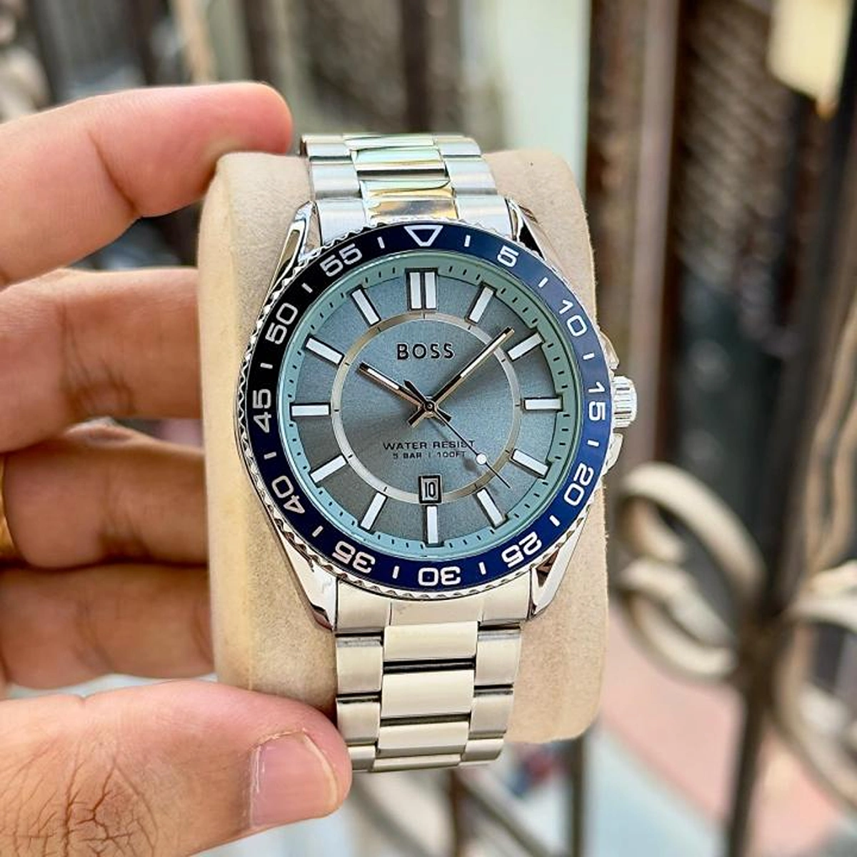 Elegant Boss Runner Watch Silver For Men (BOT3948) - stayhit.in Elegant Boss Runner Watch Silver For Men (BOT3948) - stayhit.in