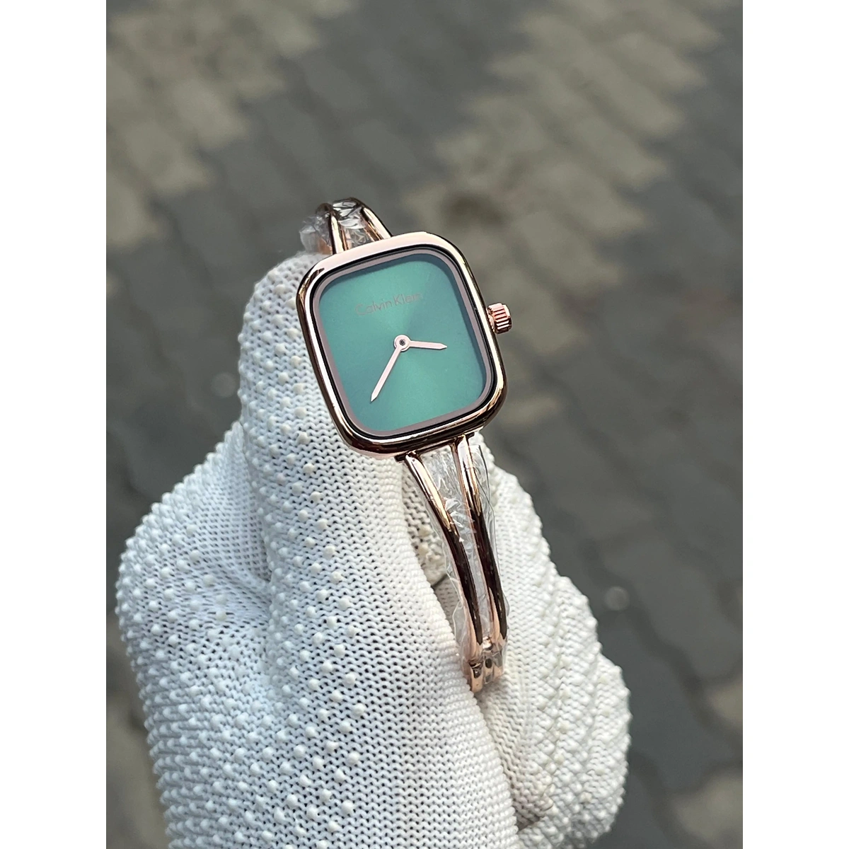 Elegant Calvin Klein Watch Rosegold Green For Women (JH722) - stayhit.in Elegant Calvin Klein Watch Rosegold Green For Women (JH722) - stayhit.in