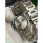 Elegant Casio Edifice 640d At443 Watch Silver Ice Blue Dial For Men (FGS114) - stayhit.in