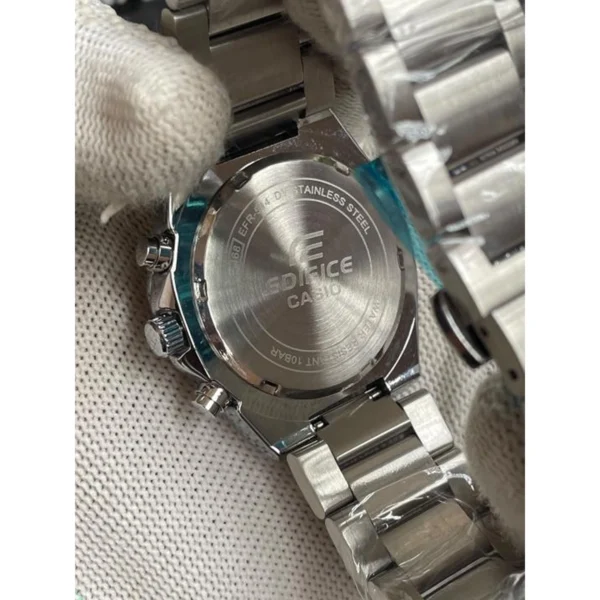 Elegant Casio Edifice 640d Watch Silver Black At443 For Men (FGS116) - stayhit.in Elegant Casio Edifice 640d Watch Silver Black At443 For Men (FGS116) - stayhit.in