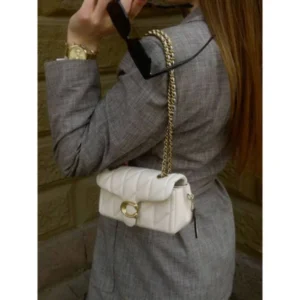 Elegant Coach Tabby Leather Shoulder Bag With Box For Women (SOS473) - stayhit.in