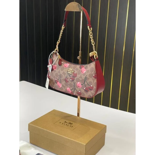 Elegant Coach Teri Hobo Bag Apricot Wine With Og Box For Women (BOT3995) - stayhit.in Elegant Coach Teri Hobo Bag Apricot Wine With Og Box For Women (BOT3995) - stayhit.in
