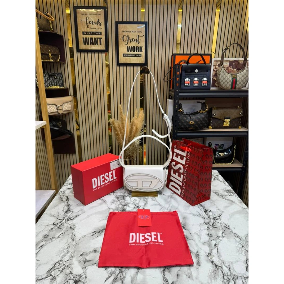 Elegant Diesel 1dr Shoulder Bag For Women (SOS490) - stayhit.in Elegant Diesel 1dr Shoulder Bag For Women (SOS490) - stayhit.in