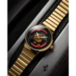 Elegant Ferrari Spirit Spinner Watch Gold For Men (BOT3938) - stayhit.in