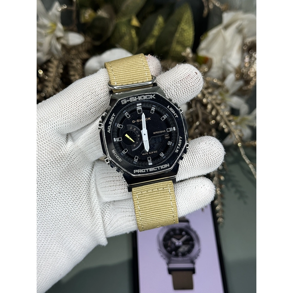 Elegant G Shock Gm2100 Watch Beige Japan For Men (JH640) - stayhit.in Elegant G Shock Gm2100 Watch Beige Japan For Men (JH640) - stayhit.in