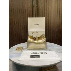 Elegant Jacquemus The Valerie Soft Bag Leather With Box For Women (BOT3988) - stayhit.in