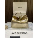 Elegant Jacquemus The Valerie Soft Bag Leather With Box For Women (BOT3988) - stayhit.in