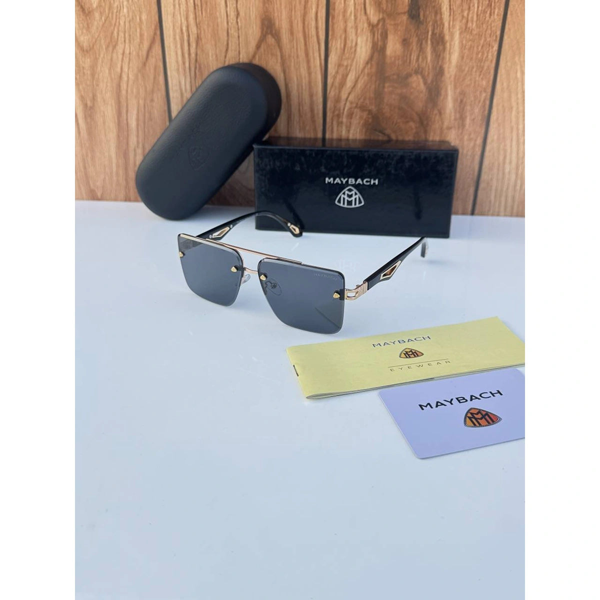 Elegant Maybach Sunglasses Gold Black For Men (SOS368) - stayhit.in Elegant Maybach Sunglasses Gold Black For Men (SOS368) - stayhit.in