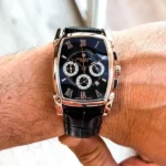 Elegant Patek Philippe Watch Rose Black For Men (BOT3931) - stayhit.in