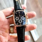 Elegant Patek Philippe Watch Rose Black For Men (BOT3931) - stayhit.in