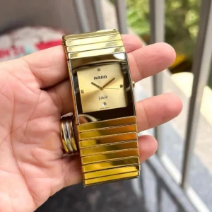 Elegant Rado Ceramic Watch Gold For Men (BOT3934) - stayhit.in