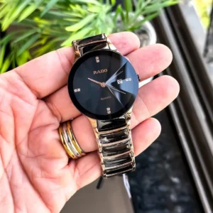 Elegant Rado Jubile Watch Rose Black For Men (JH549) - stayhit.in