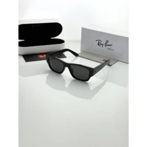 Elegant Rayban Sunglasses Black Black For Men (SOS370) - stayhit.in