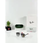 Elegant Rayban Sunglasses Grey Green For Men (BOT3570) - stayhit.in
