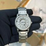 Elegant Sabr Watch Silver Stainless Steel For Men (FGS110) - stayhit.in