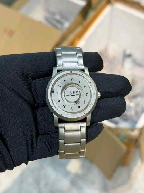 Elegant Sabr Watch Silver Stainless Steel For Men (FGS110) - stayhit.in Elegant Sabr Watch Silver Stainless Steel For Men (FGS110) - stayhit.in