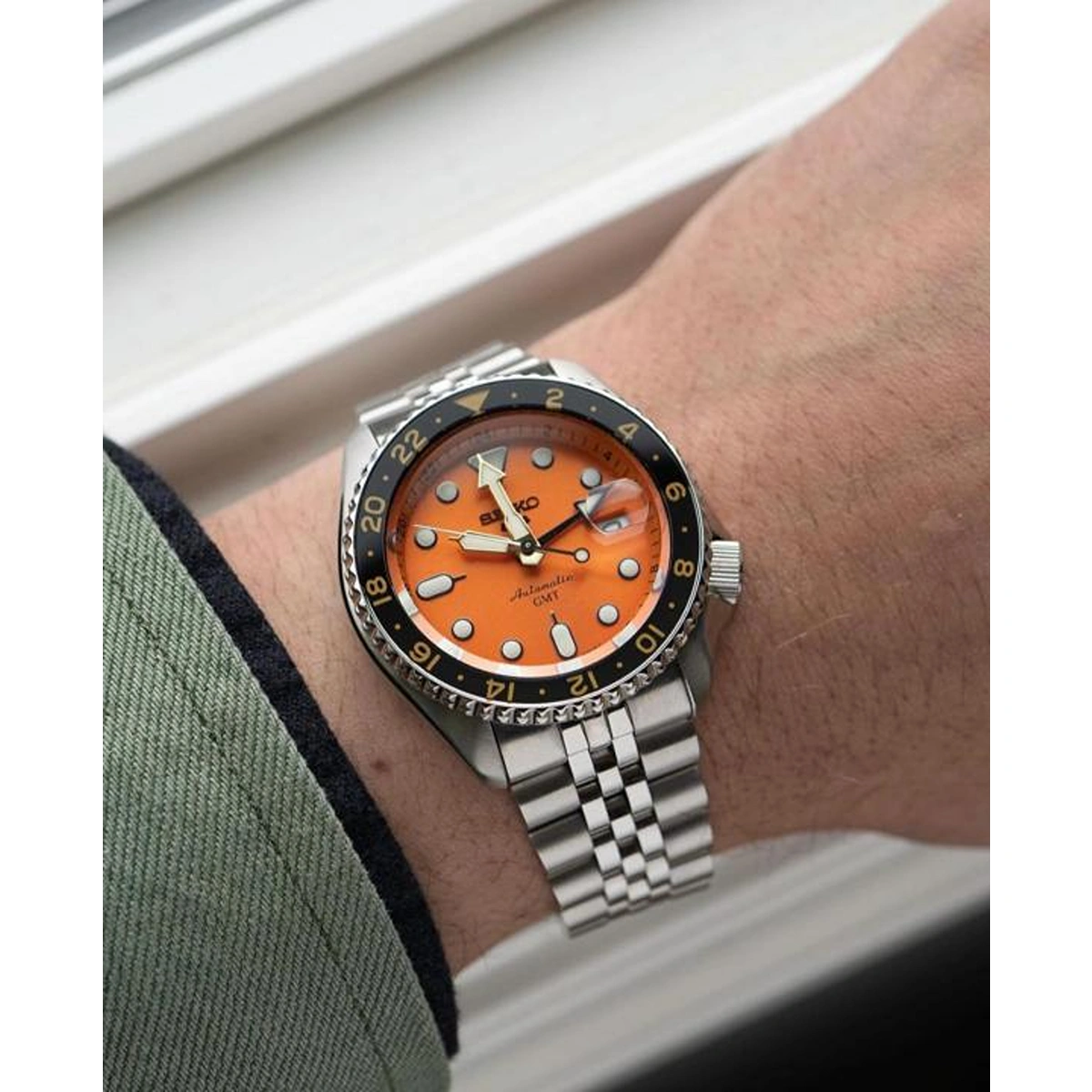 Elegant Seiko 5 Sports Gmt Automatic Watch For Men (BOT3945) - stayhit.in Elegant Seiko 5 Sports Gmt Automatic Watch For Men (BOT3945) - stayhit.in
