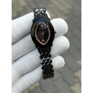 Elegant Swarovski Watch Black For Women (JH710) - stayhit.in
