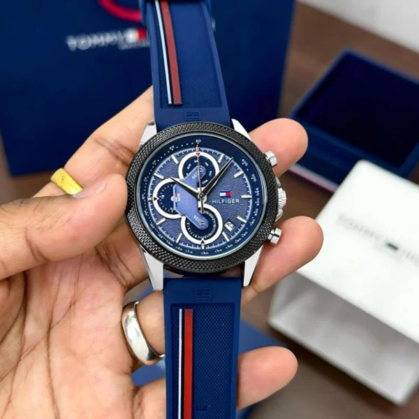 Elegant Tommy Hilfiger Clark Watch Blue For Men (FGS126) - stayhit.in Elegant Tommy Hilfiger Clark Watch Blue For Men (FGS126) - stayhit.in