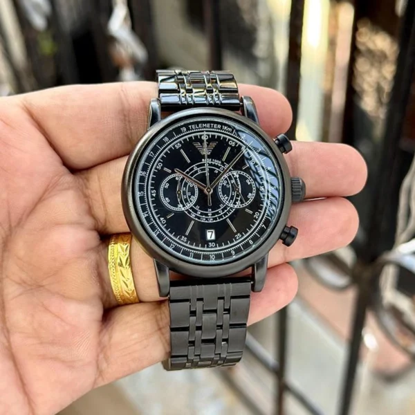 Emporio Armani AR11634 Watch Black For Men Emporio Armani AR11634 Watch Black For Men