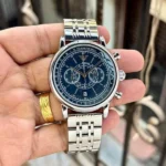 Emporio Armani AR11634 Watch Silver Blue For Men