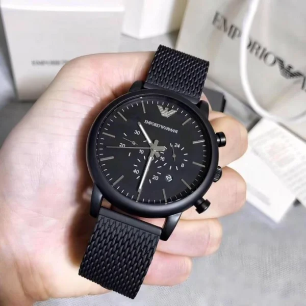 Emporio Armani Ar1968 Watch Black For Men Emporio Armani Ar1968 Watch Black For Men